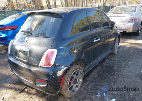 2015 Fiat 500 Sport from USA, damaged, VIN 3C3CFFBR5FT625567